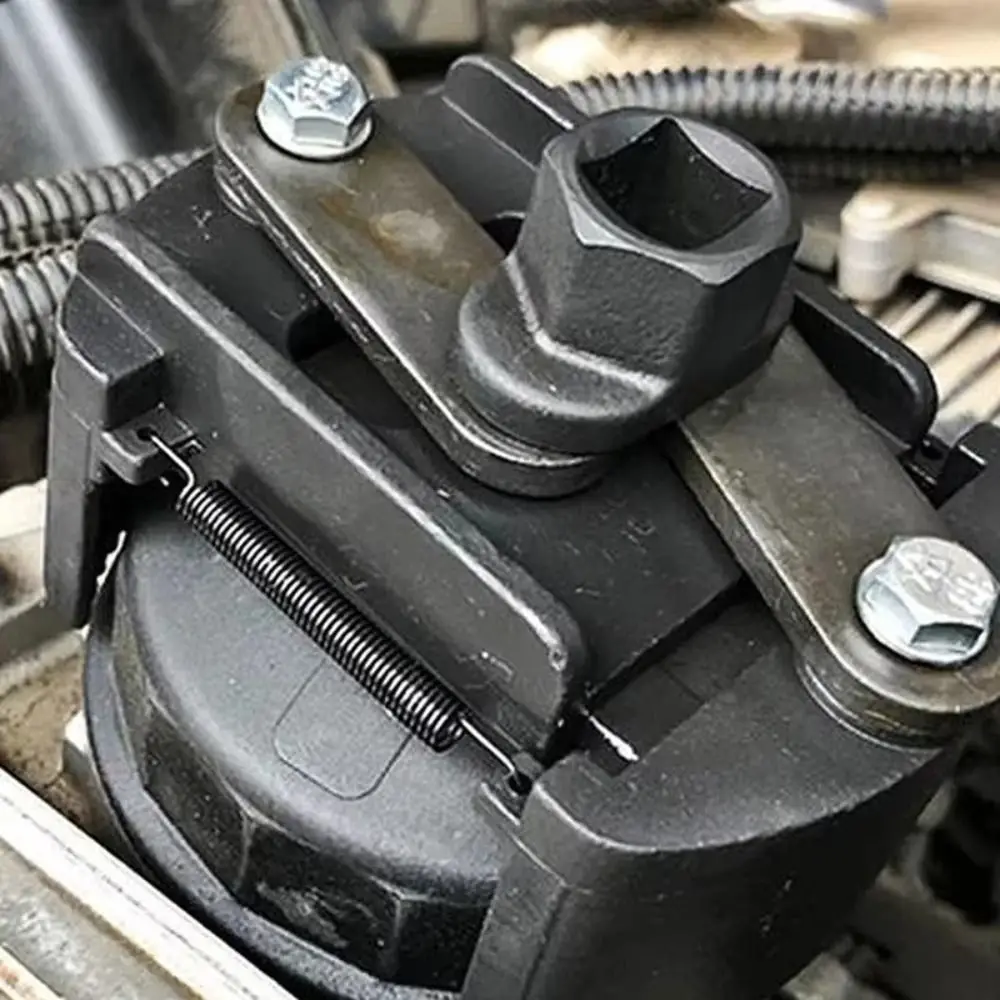 

Литая сталь, ключ для масляного фильтра с двумя челюстями, регулируемый многофункциональный сверхмощный металлический сепаратор U-типа, стабильный