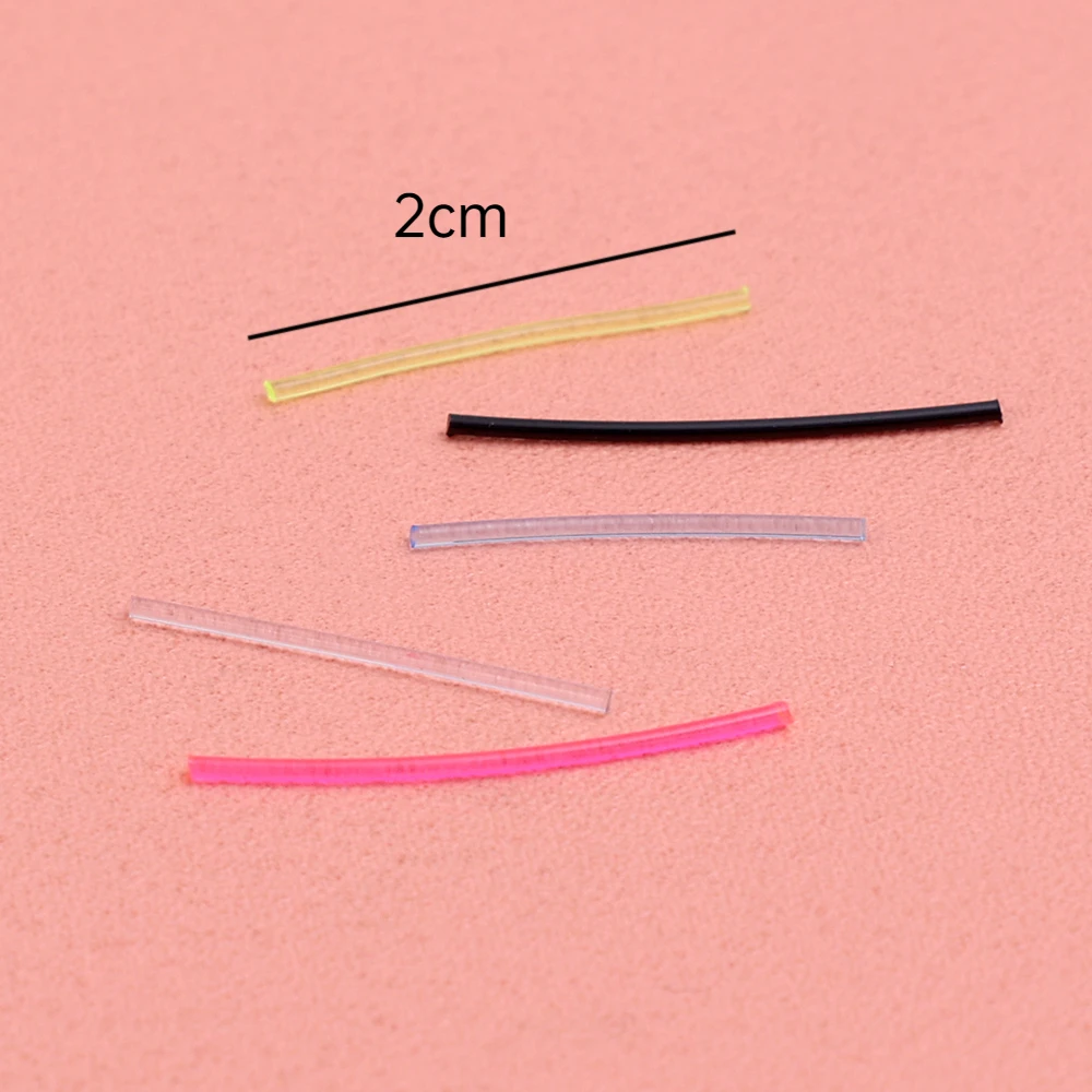 Hypoallergenic Simple Transparent Earrings Invisible Plastic Soft Stud Earring  Piercing Retainer Ear Studs Pins Jewelry