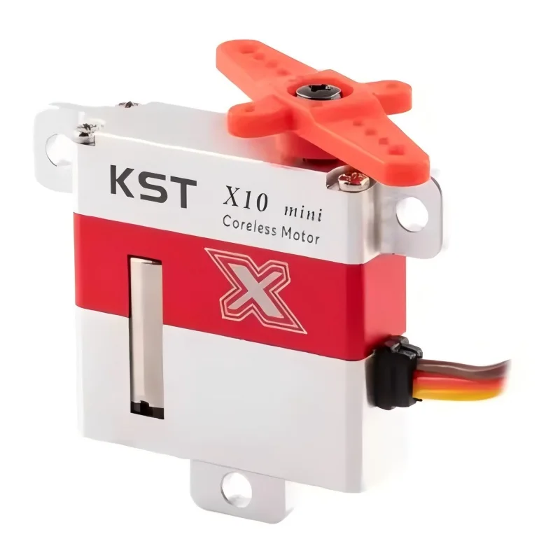 KST X10 Mini Metal Gear Servo Fixed Wing High Pressure and High Torque Aircraft Model Steering Gear Digital Servo