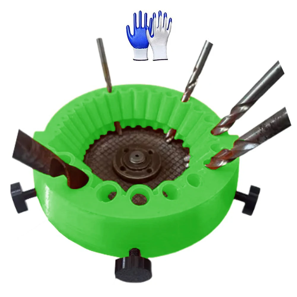 

Angle Grinder Drill Bit Sharpener Power Drill Bit Grinding Tool For 2-13mm Drill Bits Multipurpose Drill Bit Grinding Sharpener