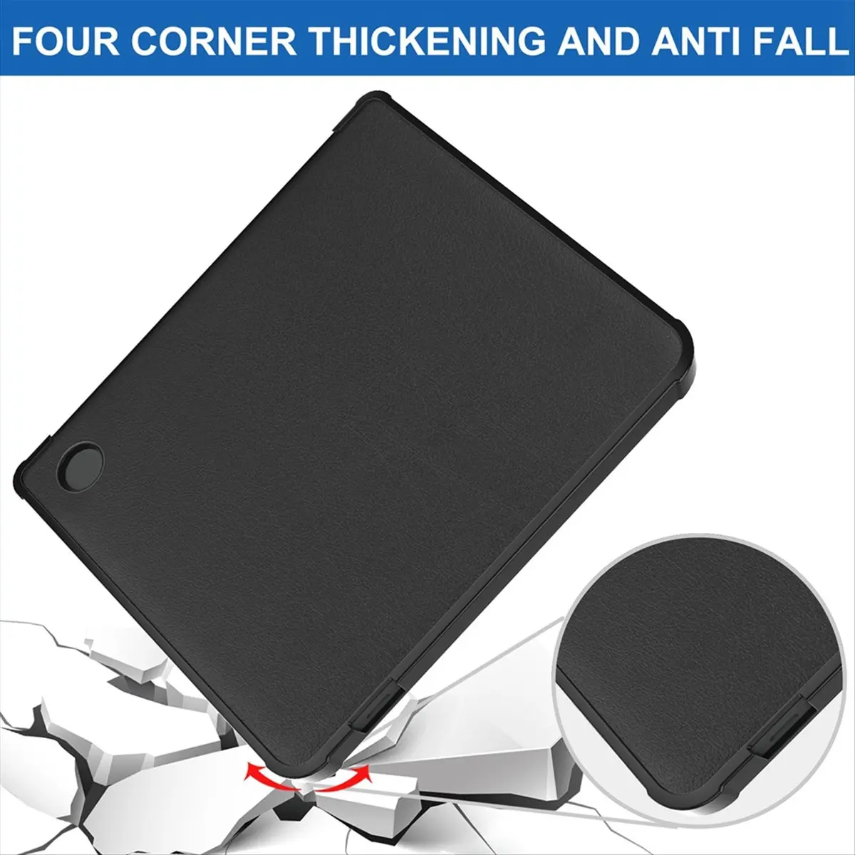 OK Suitable for KOBO E-Book Kobo Libra Colour Tablet Protective Cover Transformers Style Wear-Resistant and Anti-Peeling B