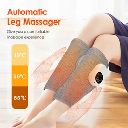 Eletric 360° Air Pressure Calf Massager Wireless Leg Massage 4 Mode Airbag Compresstion Relax Foot Calf Muscle Blood Circulation