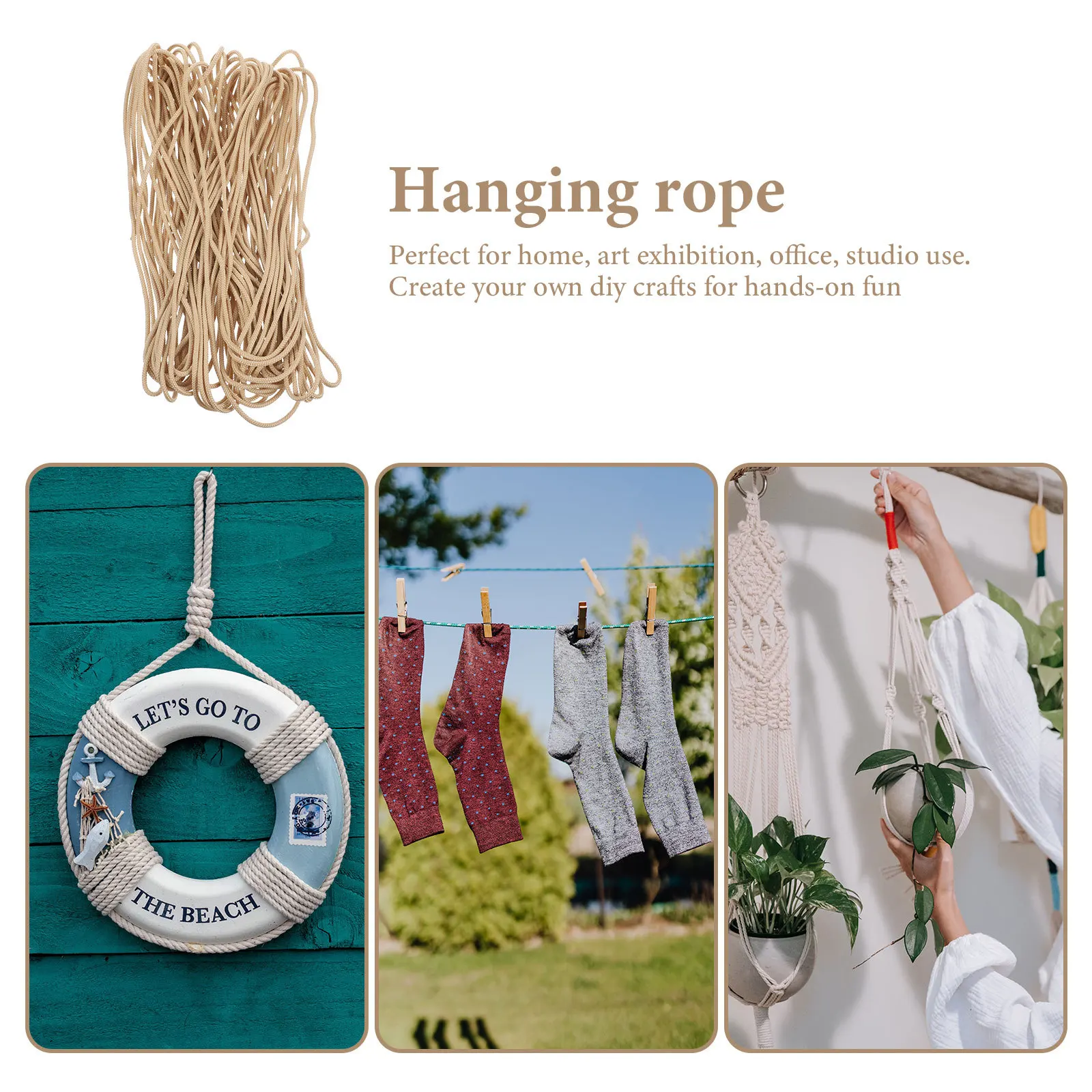 

1 Roll Picture Hanger For Pictures Durable Nylon Diy Photo Frame Hanging Rope Craft Making Supply Picture Frame Hanger Hanging