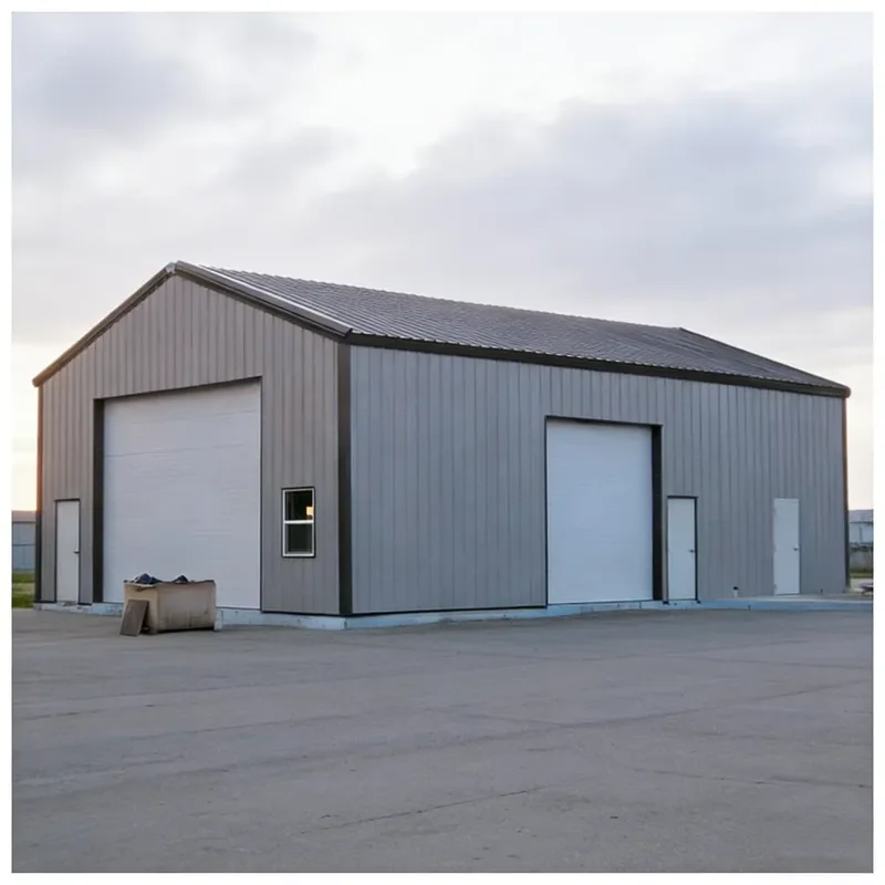 Modular Prefabricated Steel Structure Warehouse Workshop Metal Building Kits with Customizable Design
