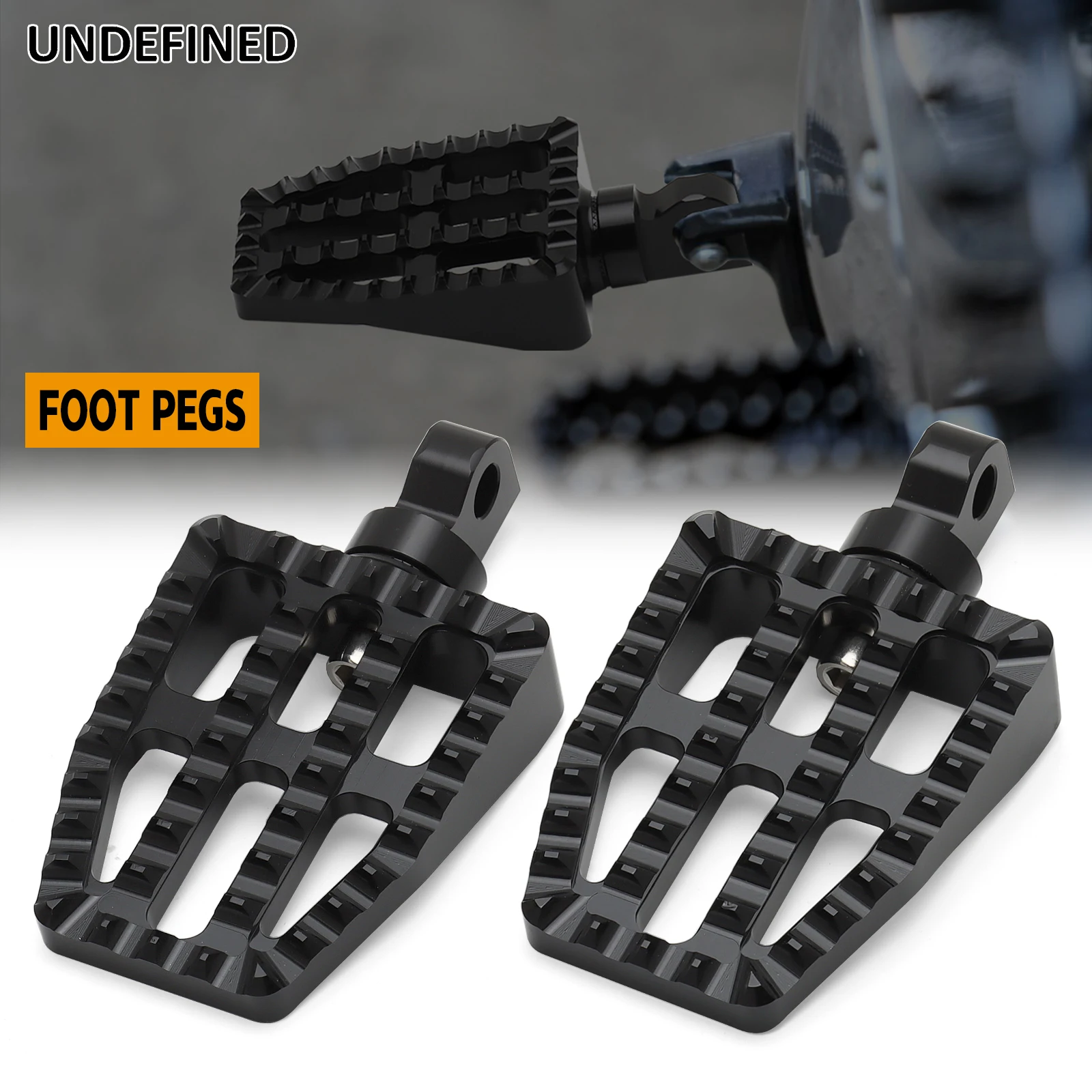 

For Harley Dyna Touring Road King Street Glide Softail Sportster Motorcycle Foot Pegs Mx Wide Footrests Pedals Chopper Bobber