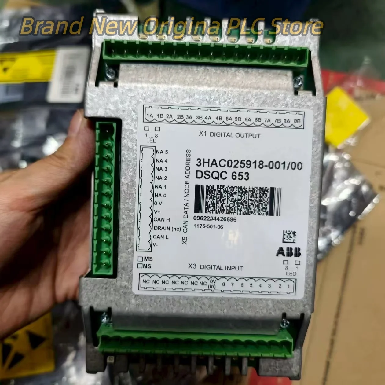 

3HAC025918-001 DSQC653 I/O signal module 100%NEW 3HAC058663-001 DSQC1030