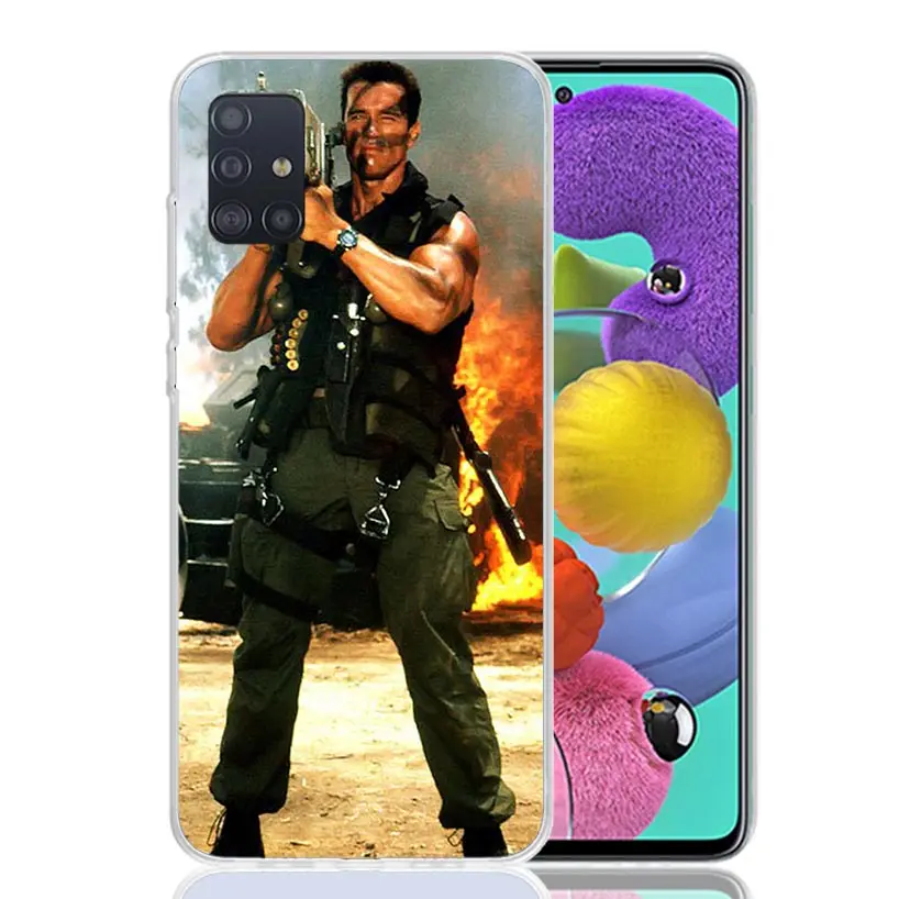 Arnold Schwarzenegger Terminator Phone Case For Samsung Galaxy A51 A41 A31 A21S A11 A01 A71 A50 A40 A30S A20E A10S A70 A6 A7 A8