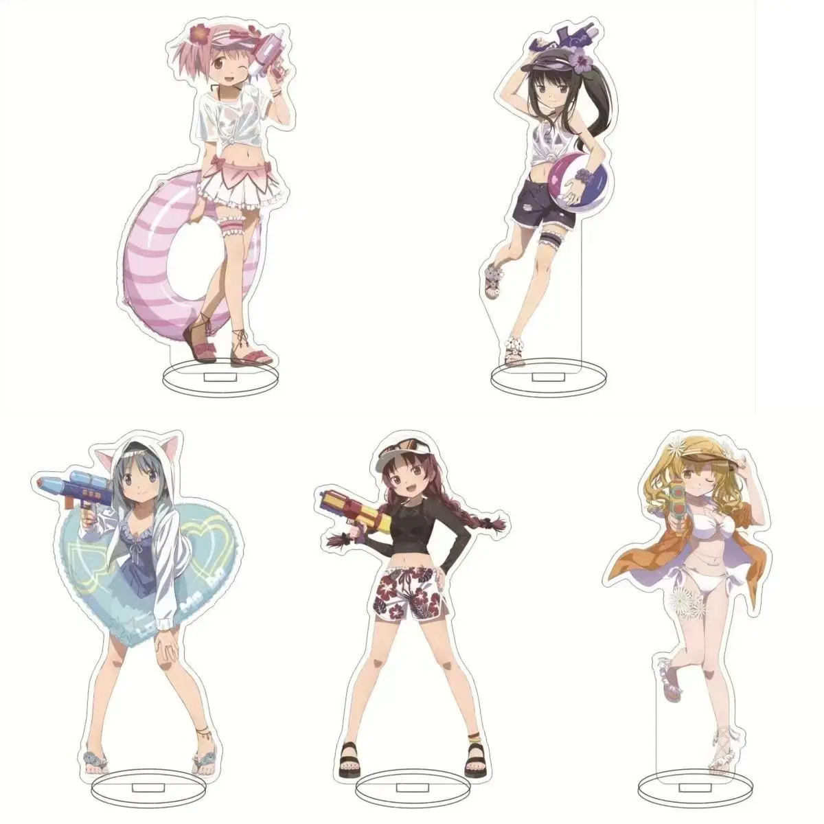 

15CM Hot Anime Puella Magi Madoka Magica Acrylic Stand Model Cosplay Characters Ornament Accessories Goods Collection Gifts