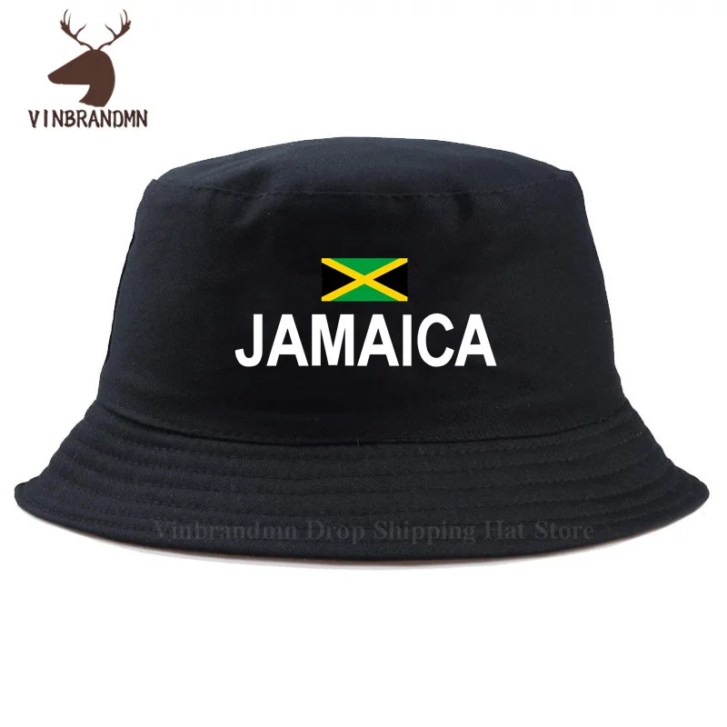 2022 new fashion Jamaica bucket hats nation footballer sporting country new flag fishing hats JAM Jamaican hip hop baseball caps