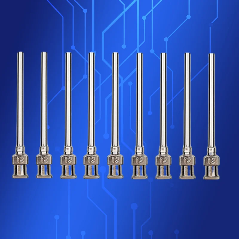 

Бесплатная доставка, 12 шт., 12 калибра, 1,5 дюйма, тупая нержавеющая сталь, дозирующий клей, игла для шприца, 1-1/2 дюйма