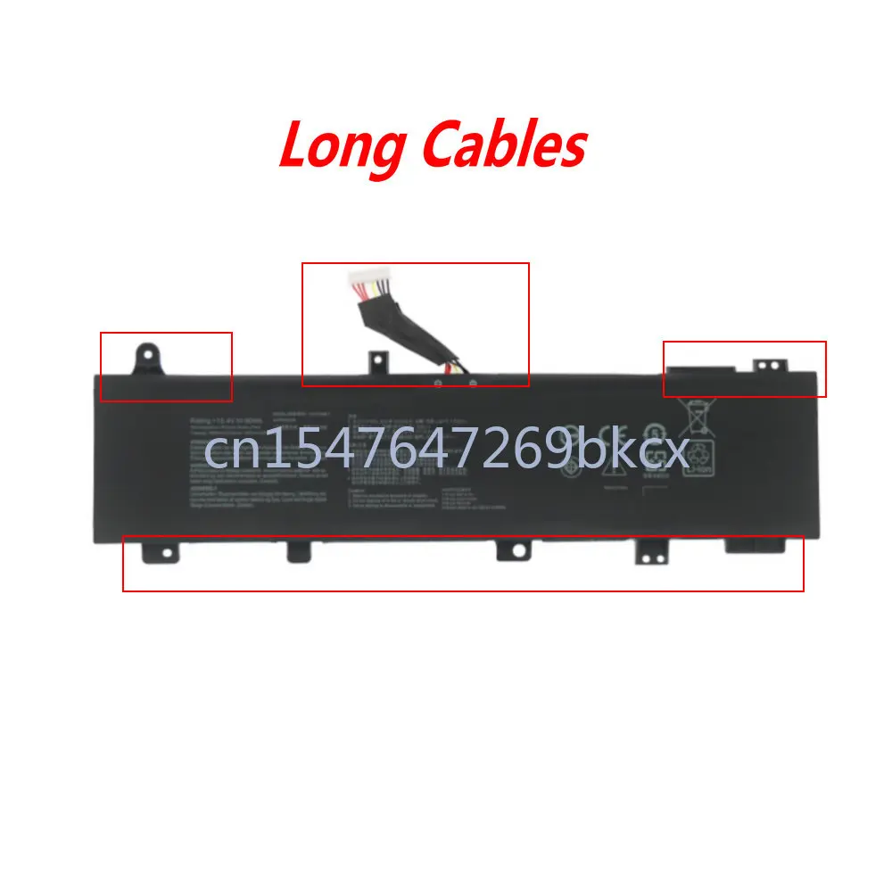 High Quality New C41N1906 C41N1906-1 Laptop Battery For GX550LWS GX550LXS FA506QR FA506QM FA706IH FA706QR FX506HC FX506HM FX706