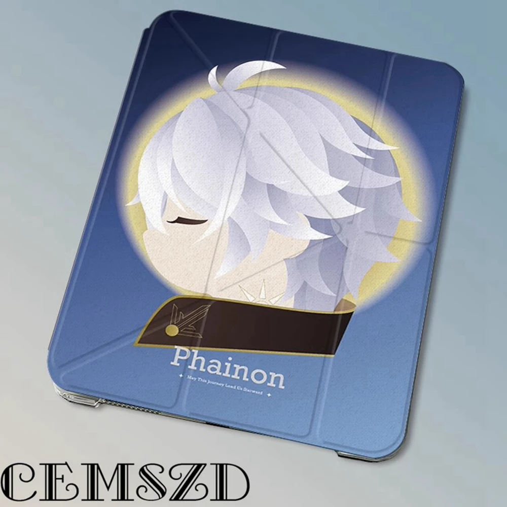 لعبة Honkai Star Rail Mydei Phainon Anaxa ipad حافظة iPad مخصصة ملحقات الرسوم المتحركة والرسوم المتحركة دعائم ثلاثية الأبعاد هدايا الهالوين