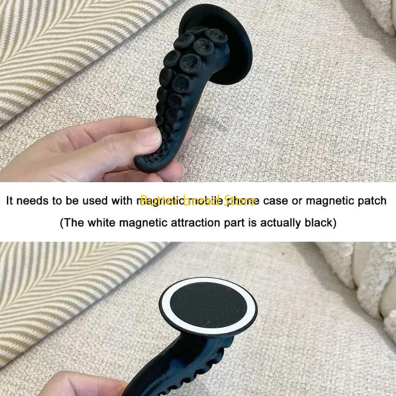 

W89C Creative Handheld Stand Easy Mount Bracket Holder For Phone 12 Series, Quick Attach/Detach, 360 Degree Rotation