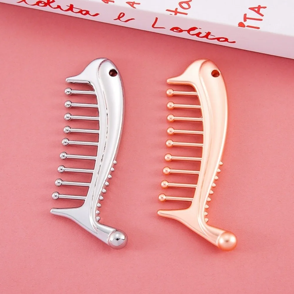 Portable Manual Head Massager Upgrade Version Deep Relaxation Massage Comb Alloy Trigger Point Massager Tool Facial Massage