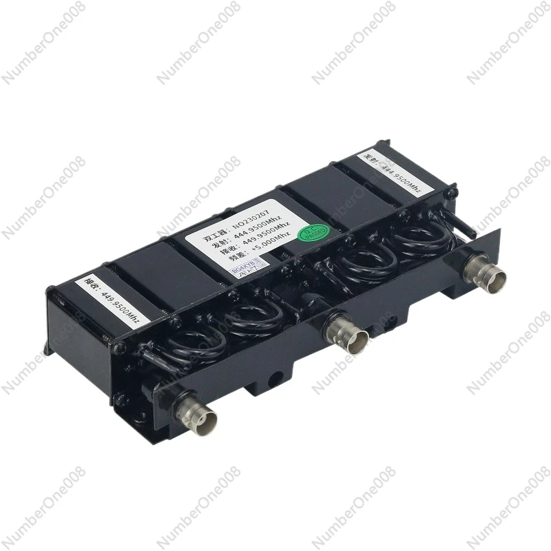 Duplexer 400Mhz-470Mhz UHF Repeater Duplexer BNC Interface for Service Radio Stations