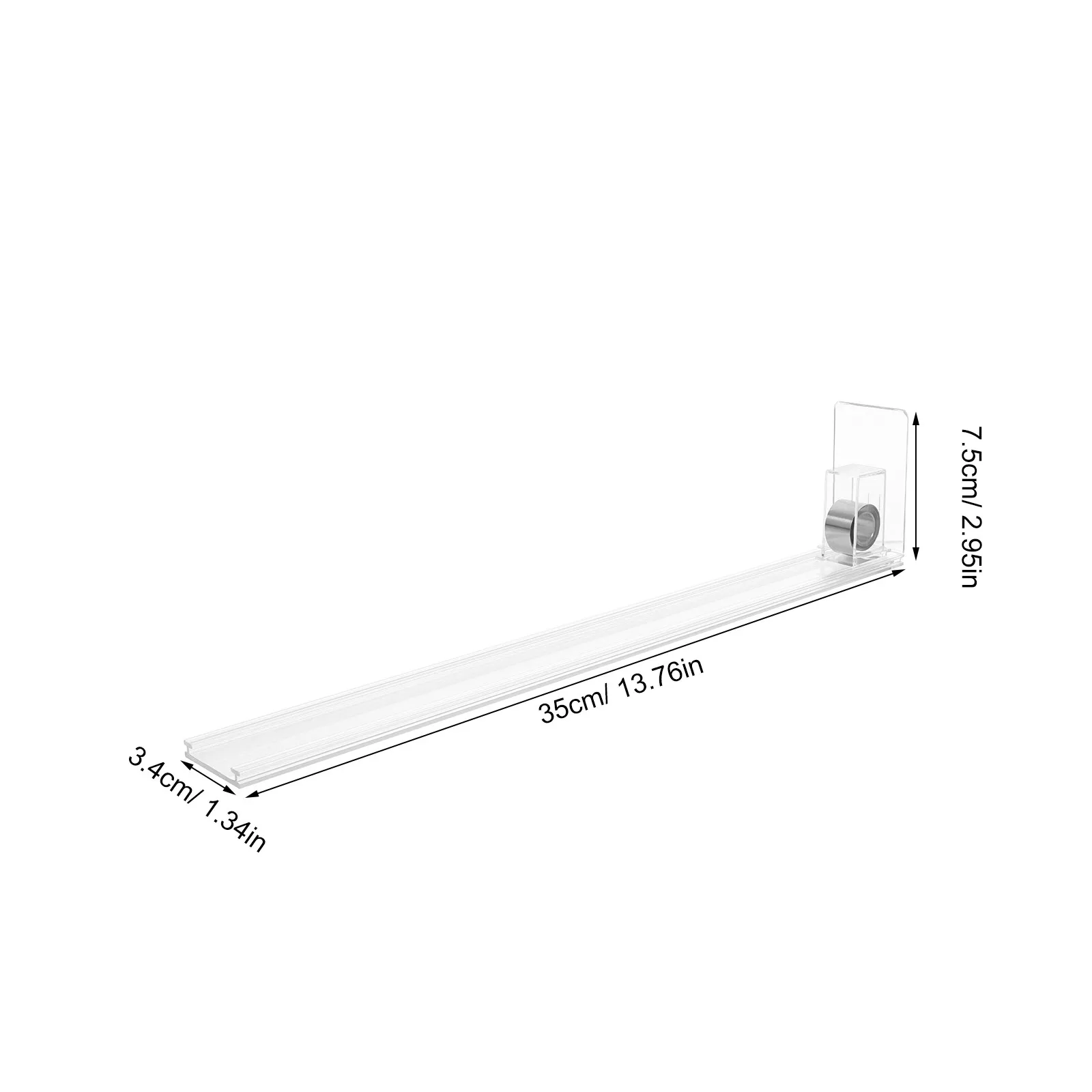 5Pcs Self Pushing Drink Dispenser Automatic Shelf Pusher for Fridge Retail Stores Plastic Beverage Organizer Can Dispenser Rack
