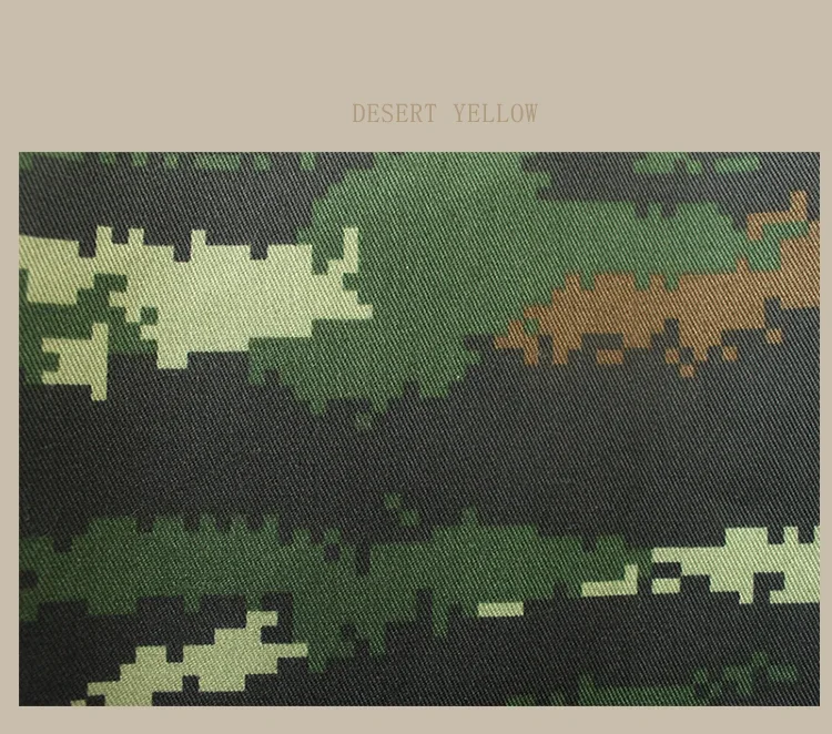 Tissu à rayures de tigre pour olympiques de chasse mesurillie, tissu CamSolomon, grren de l'armée du désert de la jungle, matière première, vêtements de grillade, 150cm de largeur