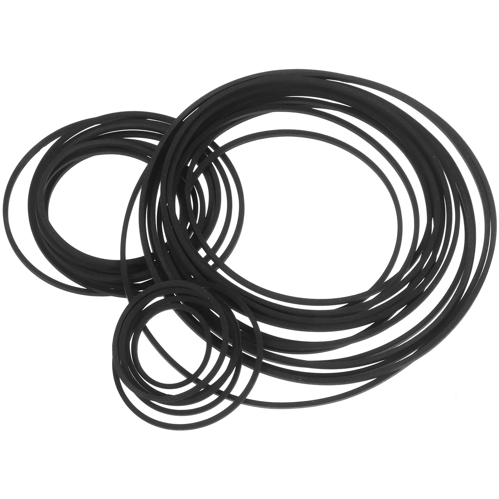 30Pcs Recorder Gummi Gürtel Professionelle Praktische Kassette Player Gürtel Ersatz Langlebig Glatte Übertragung