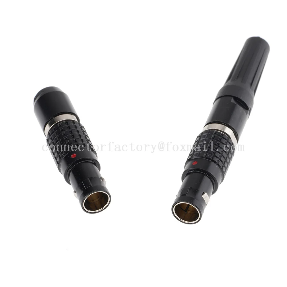 FGG 0B 2 3 4 5 6 7 9 Pin Male Plug Aviation Fast Connector for Sound Devices Arri Alexa Camera Timecode, Teradek Bond Bolt Pro - Image 2