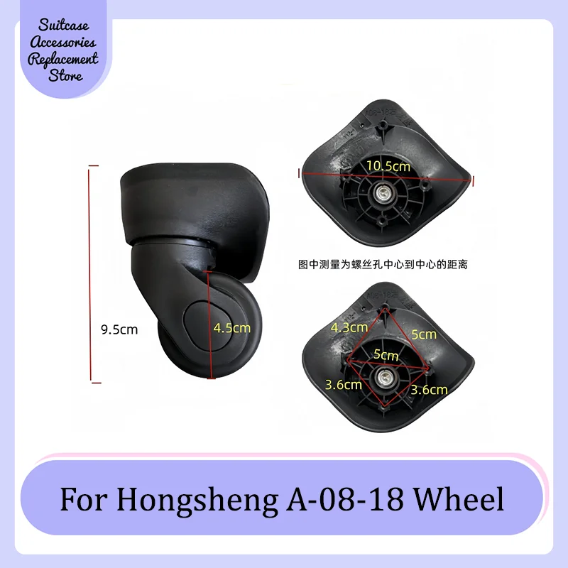 

Suitable For Hongsheng A-08-18 Universal Wheel Trolley Wheel Replacement Accessories Roller Travel Case Quiet Wear Pulley