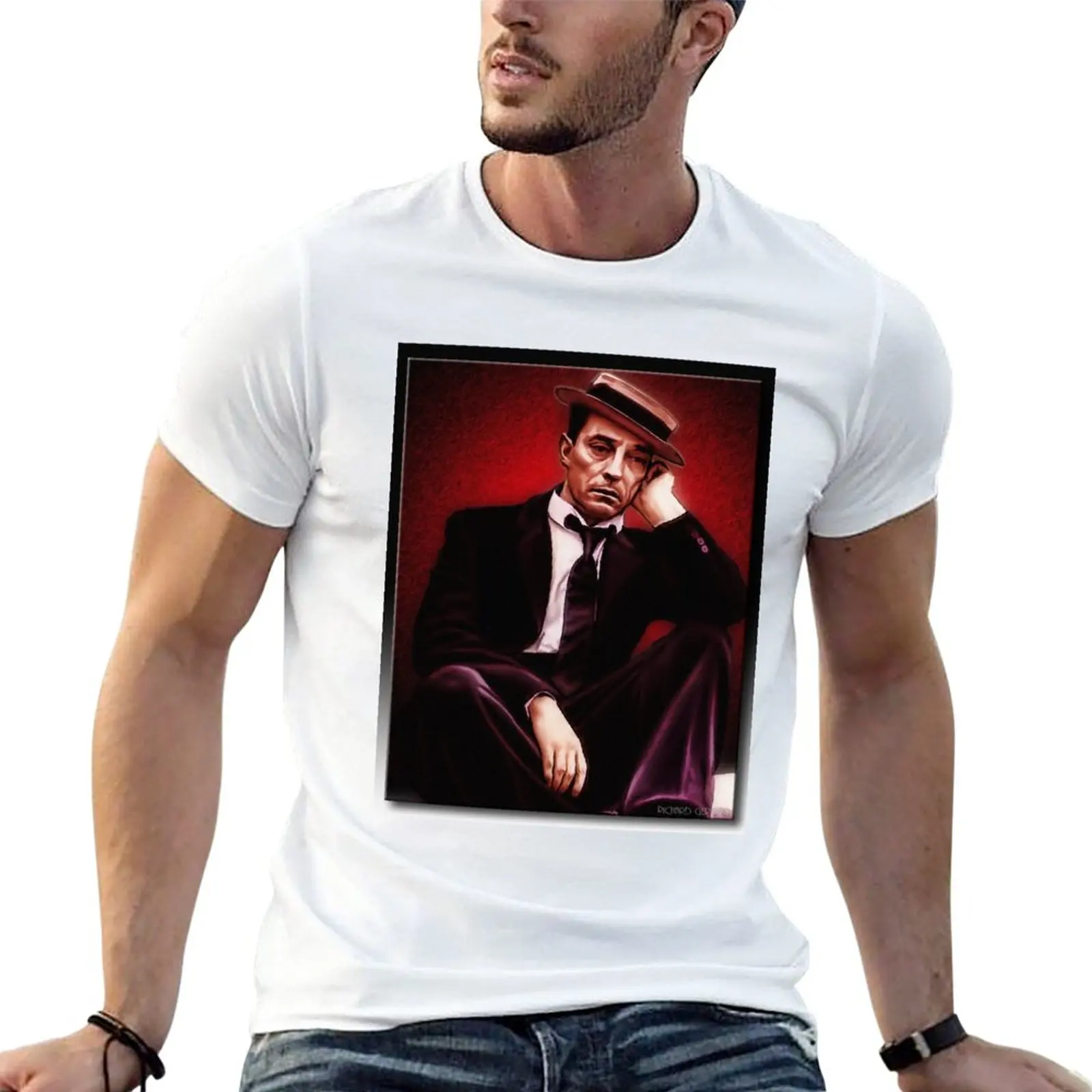 New Buster T-Shirt heavyweight t shirts graphics t shirt mens champion t shirts