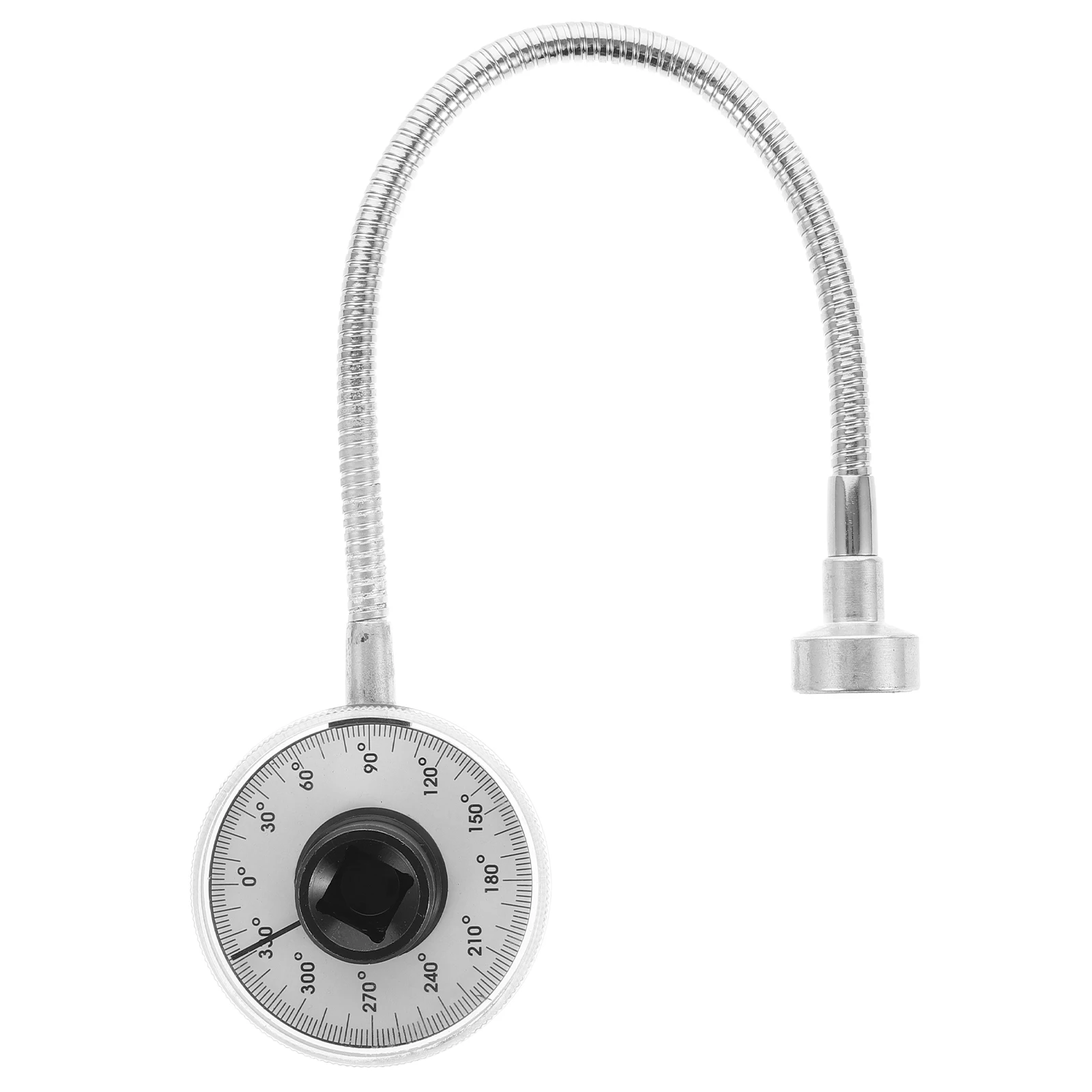 

Angle Gauge 1/2 Drive Wrench Tool Pointer Dial Flexible Clip Arm Accurate Measurement For Automotive
