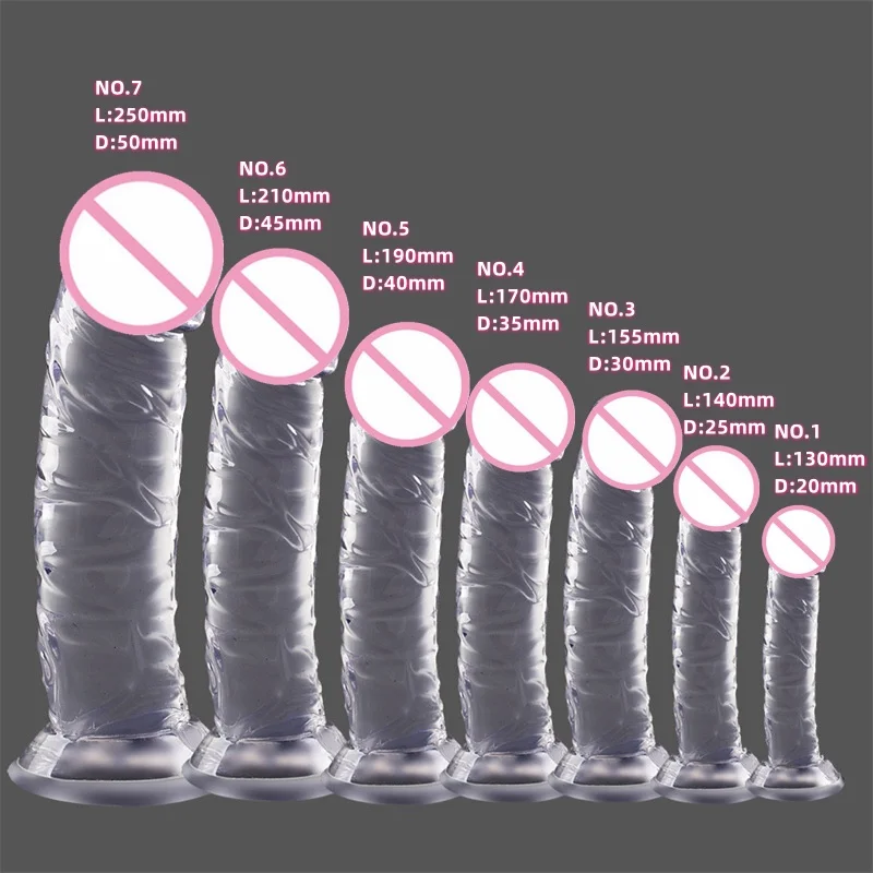 Dildo Jelly Oversized Sex Toy For Women Artificial Female Anus Dildos Gay Masturbation G-spot Orgasm Simulated Penis Erotic Shop