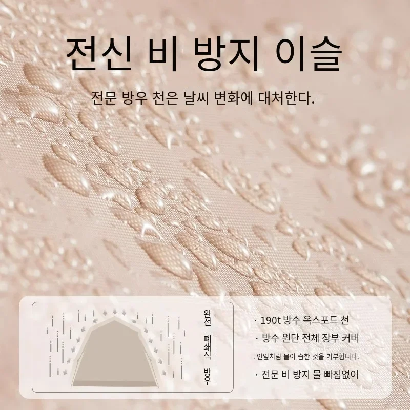 المحمولة التلقائي خيمة تخييم مقاومة للماء غير نافذ للمطر في الهواء الطلق خيمة قابلة للطي فورية المنبثقة خيمة السياحية للمشي نزهة #4