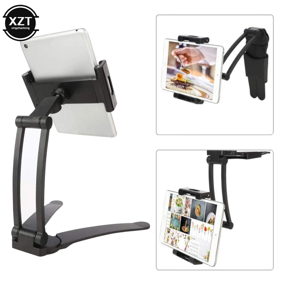 Adjustable Aluminium Alloy Tablet Stands Phone Holder Stand Smartphone Support Tablet Desk 2in1 Portable Metal Cell Phone Holder