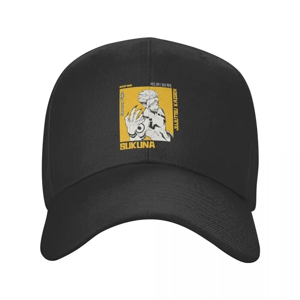 Unisex Punk Jujutsu Kaisen Baseball Cap Adult Anime Manga Ryomen Sukuna Dad Hat