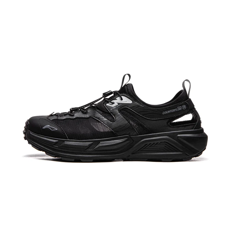 Li-Ning Unisex WUI COBBLES Outdoor Sandals Breathable Shock Absorption Lightweight Stable LiNing Leisure Sandals AGHW003 image 5