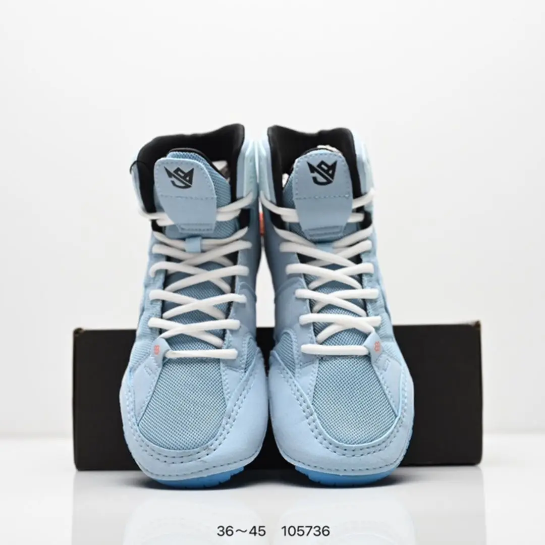 أحذية مصارعة كلاسيكية مريحة للرجال والنساء أحذية ملاكمة مضادة للانزلاق أحذية رياضية أصلية أحذية ملاكمة للياقة البدنية الاحترافية