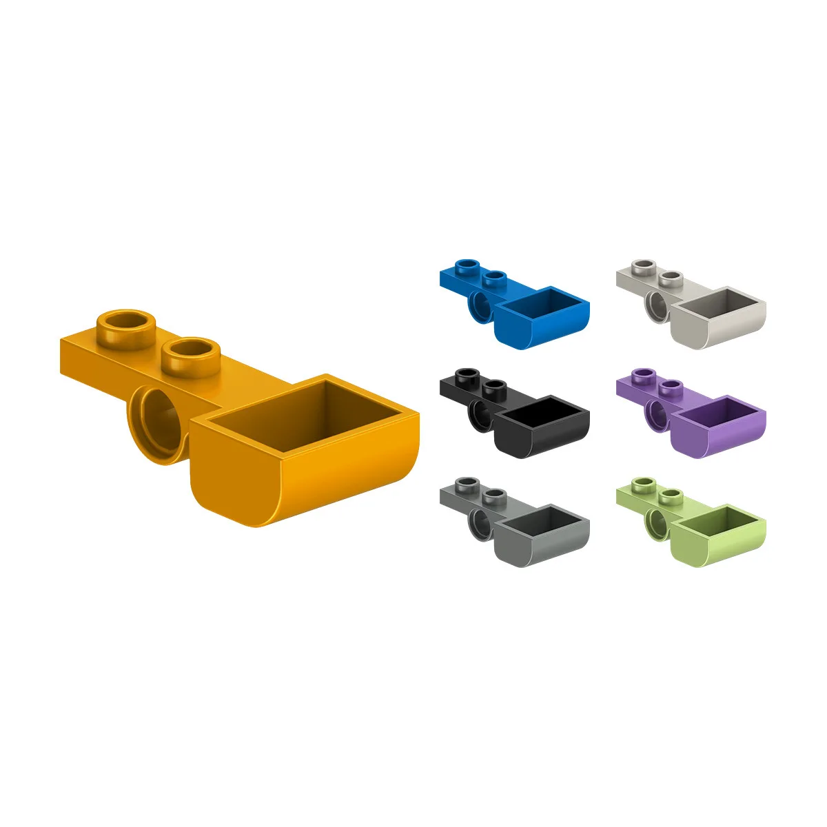 

Ek 1329 Brick Small Particle Building Blocks Compatible with Lego 88289 Domestic Assembly 1 × 2 Perforated Plate Parts Wholesale