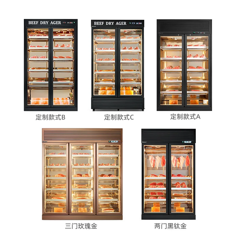 Western restaurant steak acid cabinet wet fresh-keeping display air-drying cabinet
