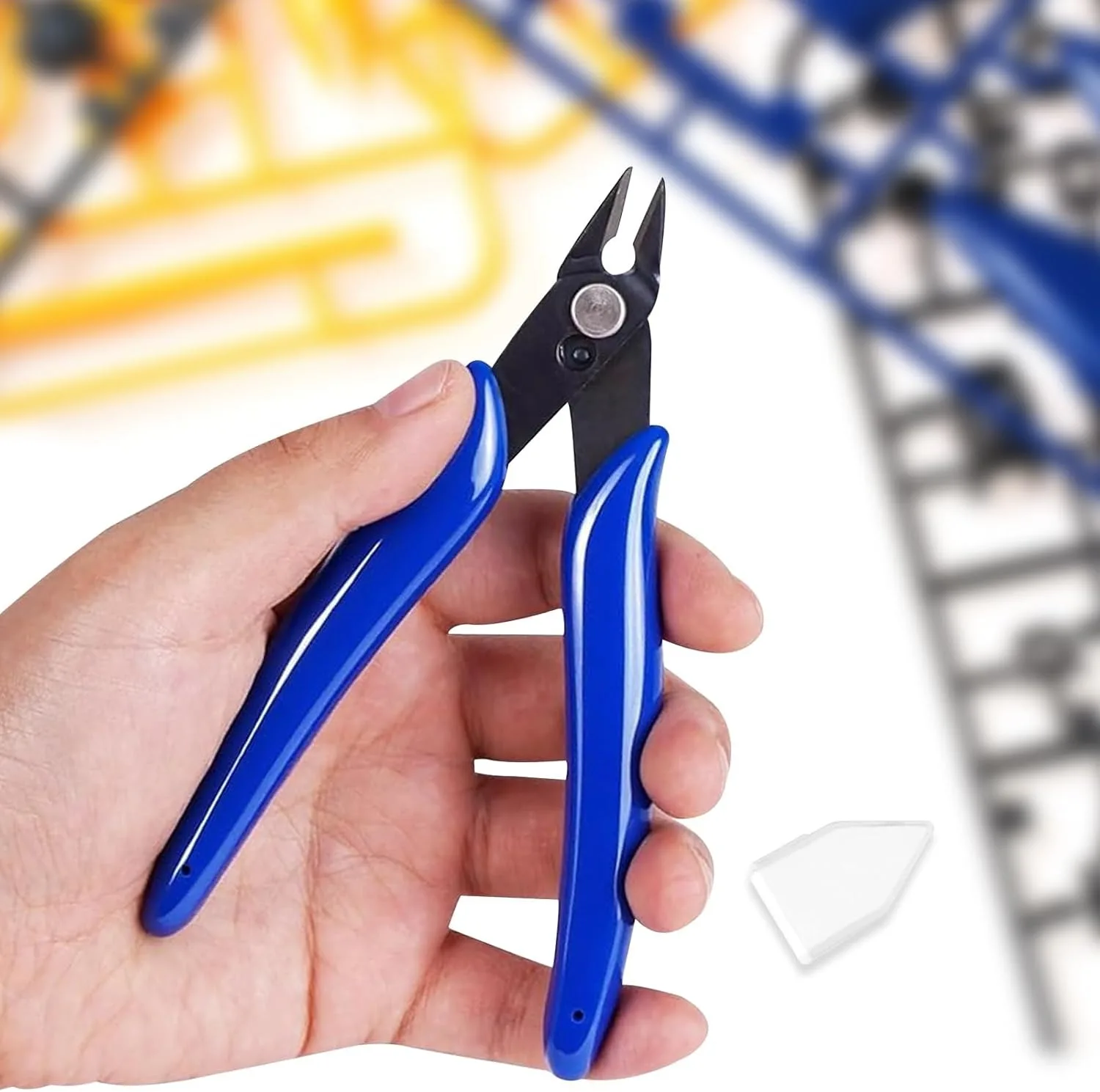 3D-Drucker-Werkzeugset: Trimm-Bürste, Reinigungsnadel, Pinzette, Zange, Basis- und Entgratungswerkzeuge mit Klingen, DIY-Druckerteile – Detail 10