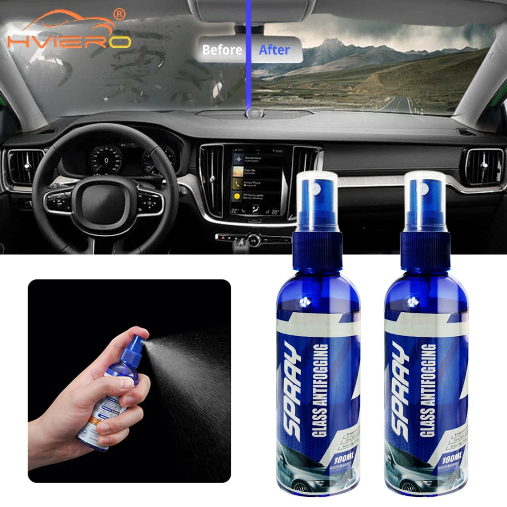 

Auto Accessori Windshield Car Window Sight Coating Spray Glass Cleaner Waterproof Rainproof Anti-Fog Agent Water Repellent 100ml