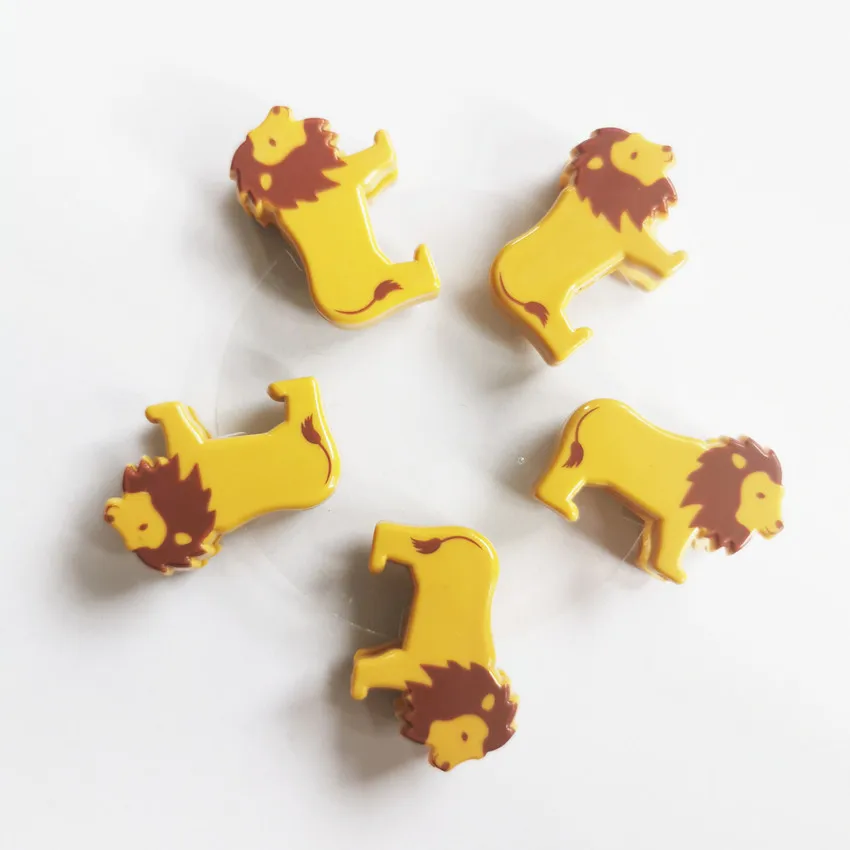 (48 pezzi/lotto) Clip Regalo a Forma di Cartone Animato/ Clip Portafoto con Animali Carini per Decorazioni Matrimonio/Festa/ Mini Clip in Plastica per Regali Bambini