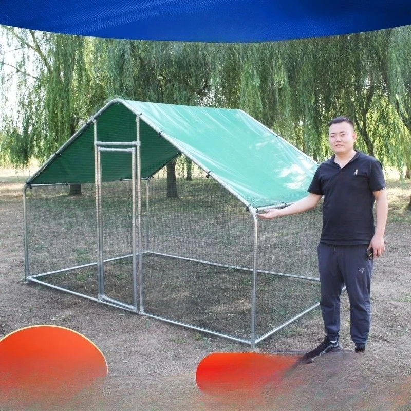 

Large-scale breeding chicken shed Outdoor rain shelter Chicken nest Poultry chicken cage Duck shed Pigeon house Home assembly