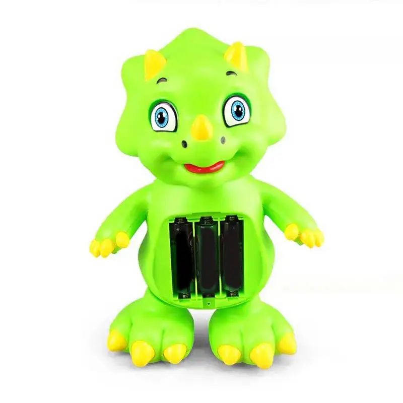 Kid Dinosaur Robot Toy Funny Electronic Dinosaur Toy Music Lighting Educational Puzzle Dinosaur Toy For Boys Girls Kids Toddler