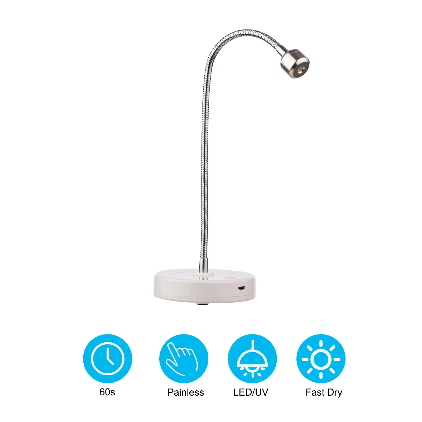 Nail light therapy lotus lamp special storage desk quick-drying LED lamp baking nail polish glue is not convenient to illuminate
