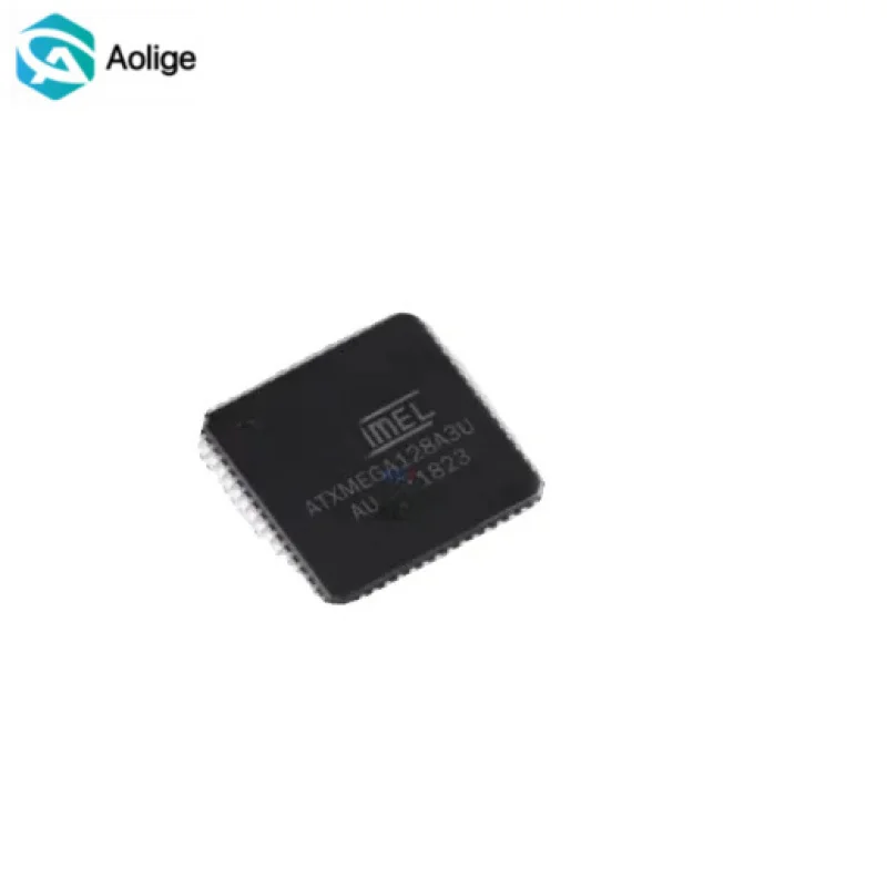 1pcs ATXMEGA128A3U-AUR ATXMEGA128A3U-AU MCU Microcontroller with TQFP-64 Package