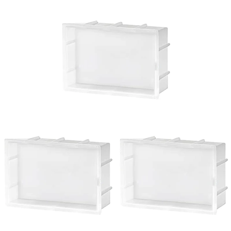 CYL-3X قوالب الراتنج الكبيرة، قوالب السيليكون المستطيلة لصب الراتنج، قوالب راتنجات الايبوكسي للحفاظ على الزهور، الحرف الراتنج #1