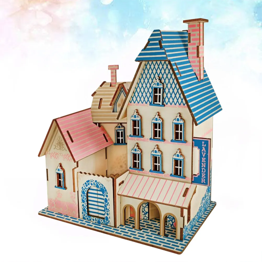 

Early Education Puzzle Toys Cube Children's Thinking Display Jigsaw Houses Screw