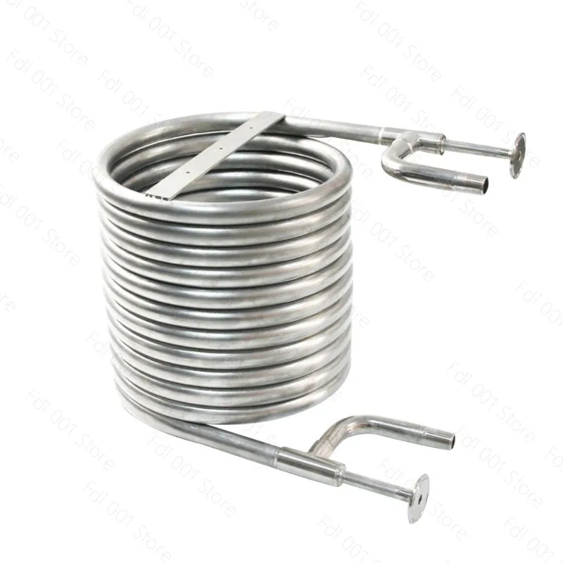 Convoluted Counterflow Wort Chiller (1.5Inch TC, 1/2