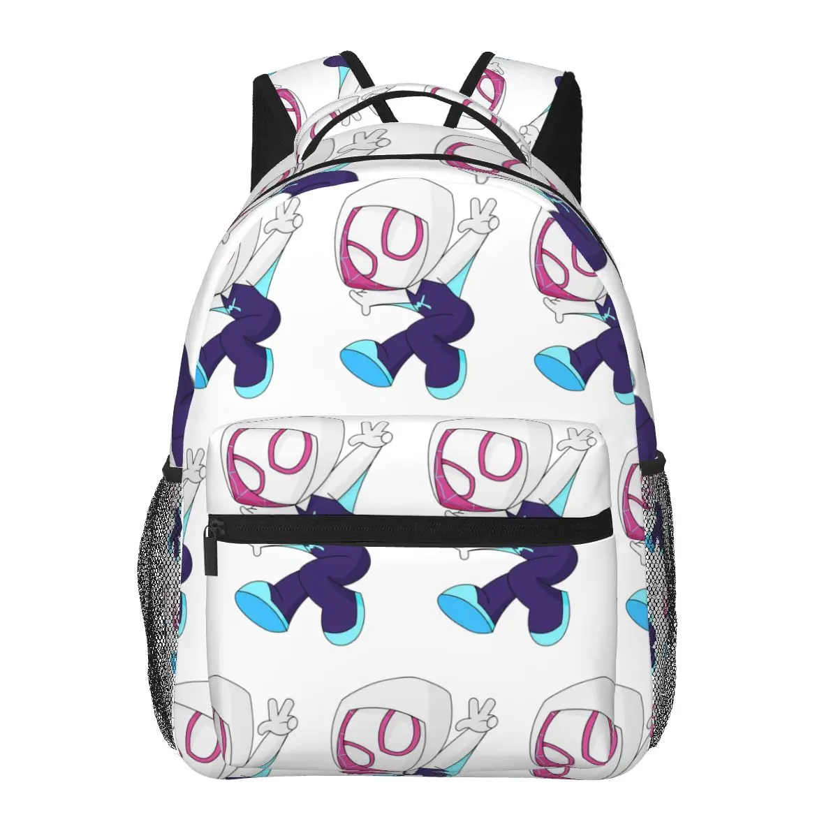 

Grl Pwr, Cartoon Ghost Kids Backpacks Boys Girls Bookbag Students School Bags Travel Rucksack Shoulder Bag Large Capacity