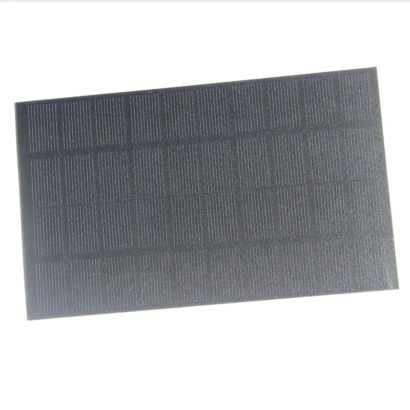 PET Laminated Small Size 3W 5V Solar Panel 178*108.5MM Monocrystalline Solar PV Modue Power Up Your Lighting System 5PCS