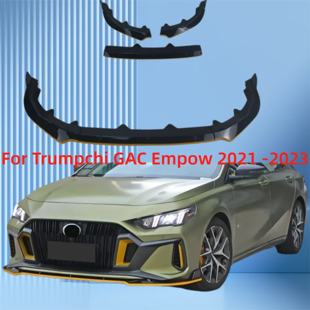

Trumpchi GAC Empow Front Bumper Lip Chin Diffuser Body Kit Spoiler Deflector Tuning Accessories for 2021-2024 Models