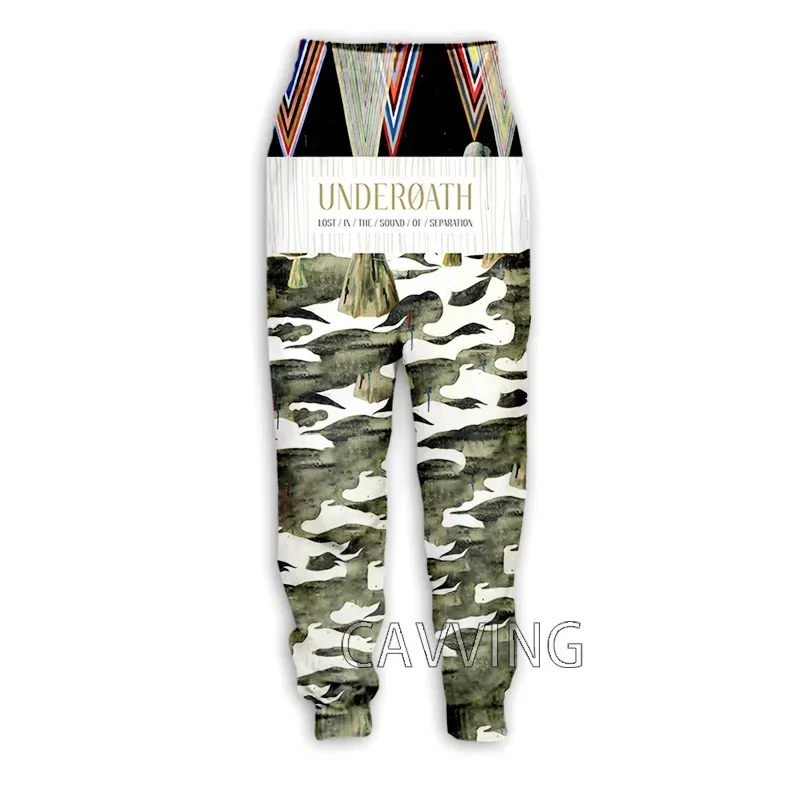 New Fashion Underoath band 3D Printed Casual Pants Sports Sweatpants Straight Pants Sweatpants Jogging Pants Trousers