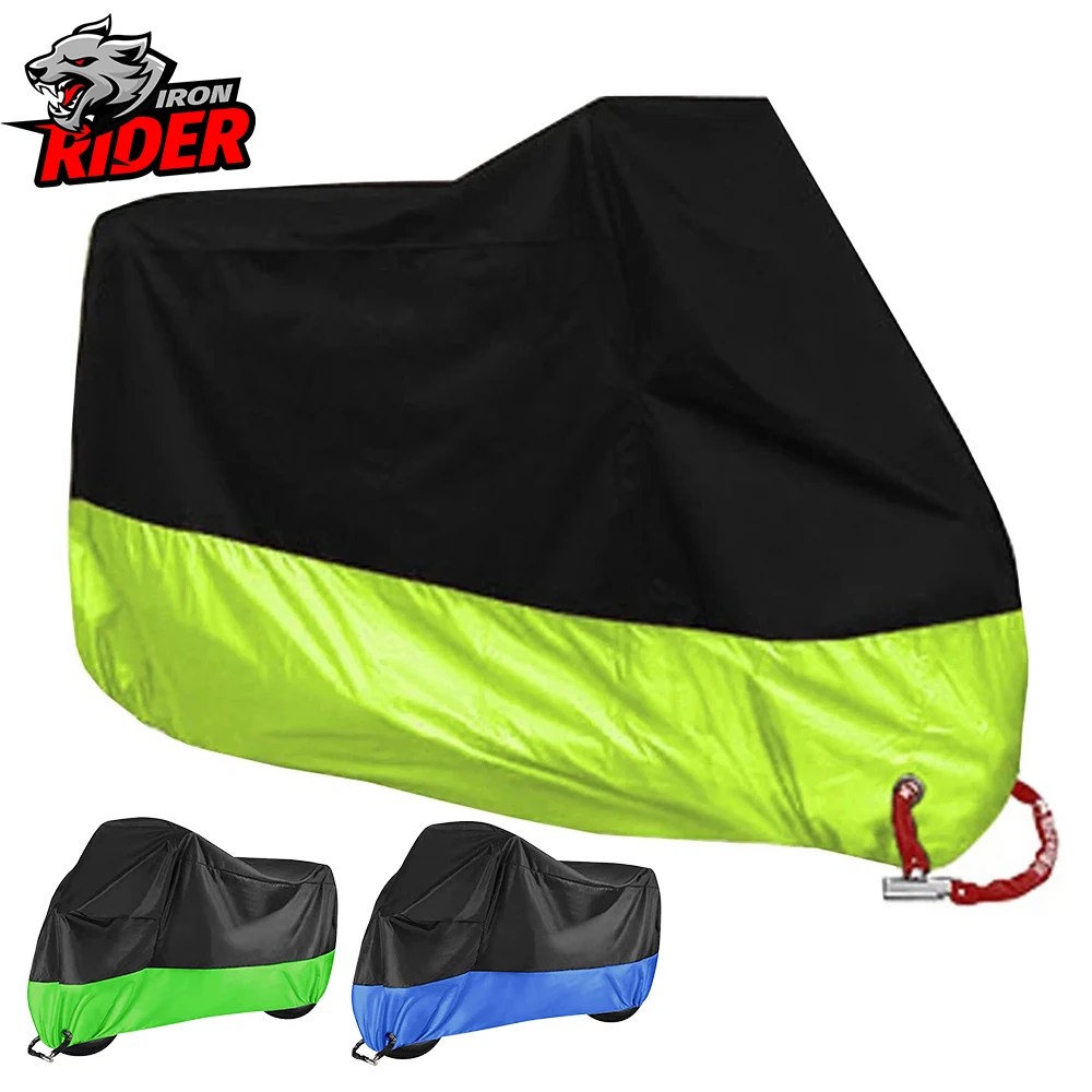 

New Motorcycle Rain Cover Electric Vehicle Clothing Sunscreen Sunshade Dustproof Waterproof Reflective Portable Car Cover M-4XL