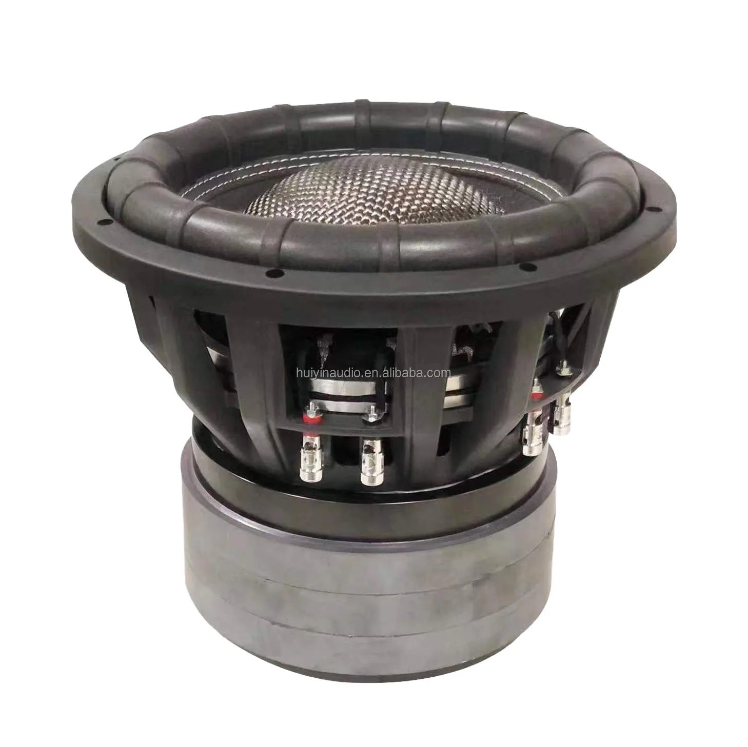 3000W RMS Car Subwoofer OEM, Voice Coil Diameter 3 Inch SPL 94dB, Model HYW-1275-128-X, 12 Inches